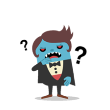 Vampire loves strawberries sticker #2640408