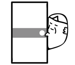 Ghost grandfather sticker #2640809