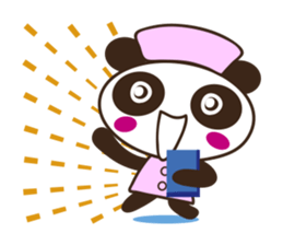 Nurse panda sticker #2640835