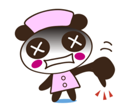 Nurse panda sticker #2640837