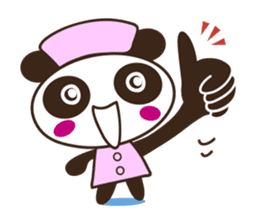 Nurse panda sticker #2640838