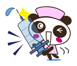 Nurse panda sticker #2640839