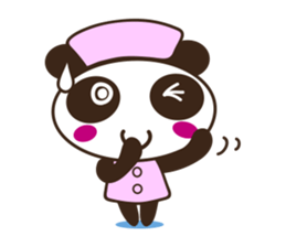 Nurse panda sticker #2640841