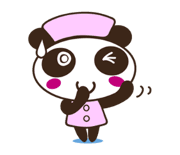 Nurse panda sticker #2640841