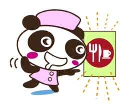 Nurse panda sticker #2640842