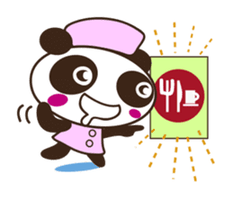 Nurse panda sticker #2640842
