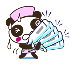 Nurse panda sticker #2640843