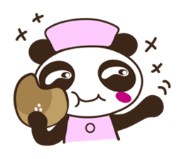 Nurse panda sticker #2640845