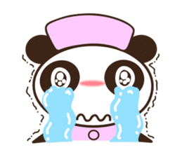 Nurse panda sticker #2640850
