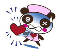Nurse panda sticker #2640851