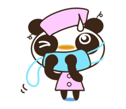 Nurse panda sticker #2640858
