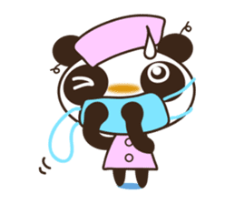 Nurse panda sticker #2640858