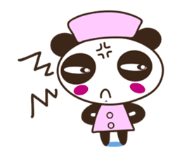 Nurse panda sticker #2640860