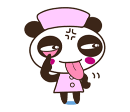 Nurse panda sticker #2640863
