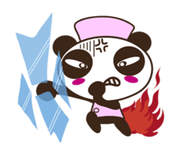 Nurse panda sticker #2640866