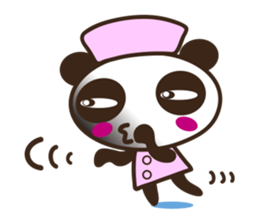 Nurse panda sticker #2640868