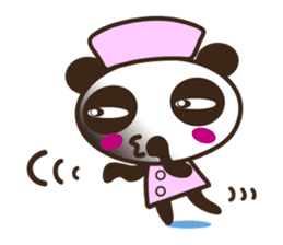 Nurse panda sticker #2640868