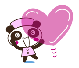 Nurse panda sticker #2640872