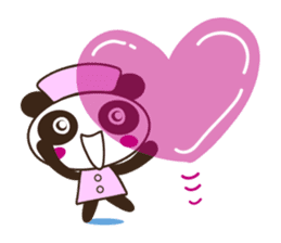 Nurse panda sticker #2640872