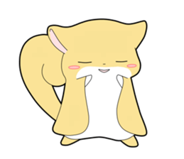 flying squirrel sticker sticker #2641325