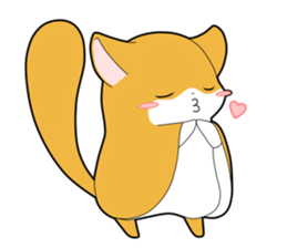 flying squirrel sticker sticker #2641326