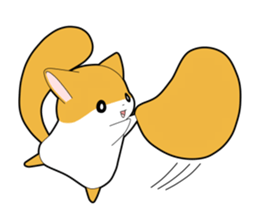 flying squirrel sticker sticker #2641335