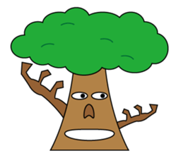 Baobab Tree sticker #2641611