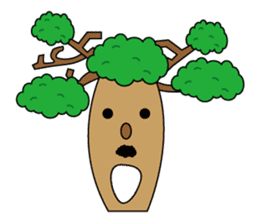 Baobab Tree sticker #2641619