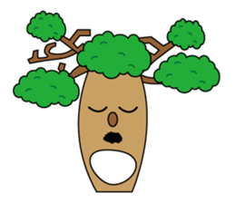 Baobab Tree sticker #2641622