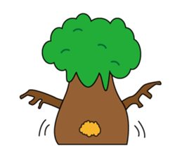Baobab Tree sticker #2641627