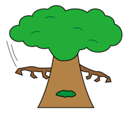 Baobab Tree sticker #2641629