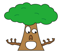 Baobab Tree sticker #2641633