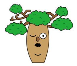 Baobab Tree sticker #2641634