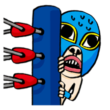 Funny Wrestler Johnny sticker #2642459