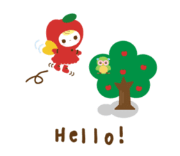 Apple Leena the Forest Fairy (English) sticker #2642595