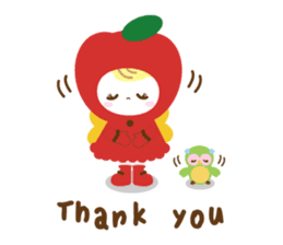 Apple Leena the Forest Fairy (English) sticker #2642604