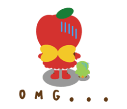 Apple Leena the Forest Fairy (English) sticker #2642606