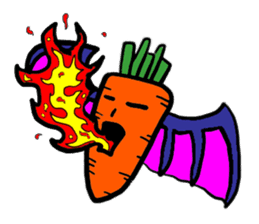 THE CARROT DRAGON sticker #2642955