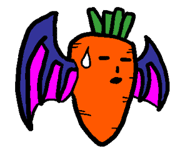 THE CARROT DRAGON sticker #2642957