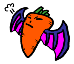 THE CARROT DRAGON sticker #2642958