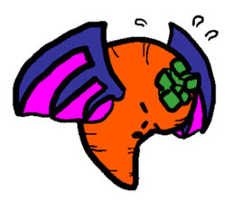 THE CARROT DRAGON sticker #2642959