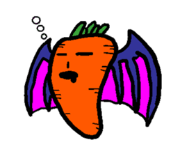 THE CARROT DRAGON sticker #2642961