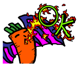 THE CARROT DRAGON sticker #2642963