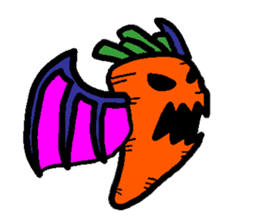 THE CARROT DRAGON sticker #2642966