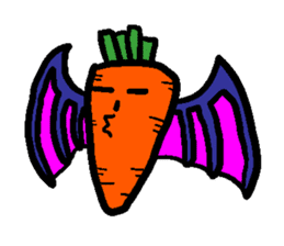 THE CARROT DRAGON sticker #2642970