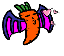 THE CARROT DRAGON sticker #2642971