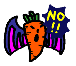 THE CARROT DRAGON sticker #2642976