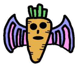 THE CARROT DRAGON sticker #2642978