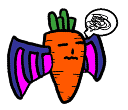 THE CARROT DRAGON sticker #2642985