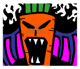 THE CARROT DRAGON sticker #2642990